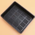 thumbnail image 2 of WHAMVOX Black Plastic sprouter Tray for Planting Ideal for Home Gardening Adjustable Humiture 7.5 x 5.5 Inches, 2 of 8