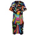 thumbnail image 4 of Parajos-vestido holgado con bolsillos para mujer ropa de noche, 4 of 6