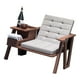thumbnail image 5 of 1:12 Silla de Casa de Muñecas Mesa Auxiliar Muebles de Casa de Muñecas Juguete Juego de Rol Adornos Escena de Vida Versátil Modelo de Muebles en, 5 of 7