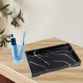 thumbnail image 4 of Decorative Bathroom Vanity Tray Resin Cosmetic Organizer Display Home Decor Bathtub Jewelry Dish Bathtub Serving Tray Holder for home and, 4 of 7
