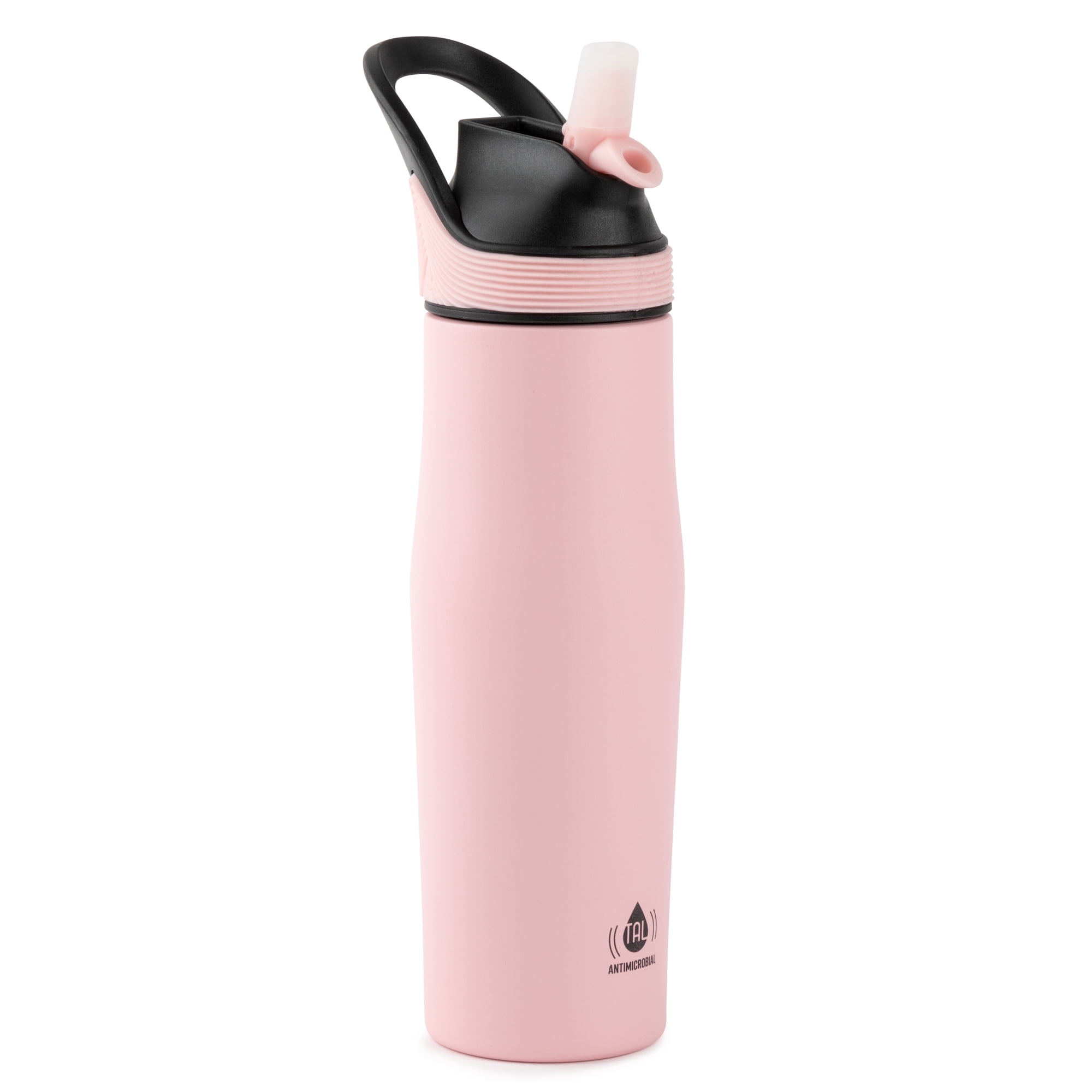 TAL Stainless Steel AntimicrobialWater Bottle 20 fl oz, Pink