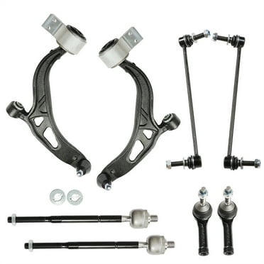 LABLT 8pc Steering Suspension Kit Front Lower Control Arms Ball Joint Bushing Assembly Driver & Passenger Side Tie Rod End Sway Bar Link Kit for 2011-2017 Ford Explorer