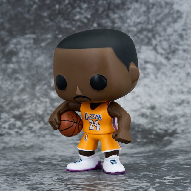 Baloncesto estrella modelo juguete permanente adorable para colección de juguetes (púrpura) Likrtyny Para estrenar