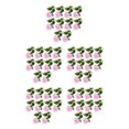 thumbnail image 3 of Inteprter Ramo de novia de boda de 10 piezas - Durabilidad de larga duración Flores artificiales amplias y elegantes Flores falsas de bajo Type2 NO2, 3 of 6