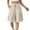 8# Beige, variant on 2025 Cargo Shorts Women Bermuda Shorts Summer Quick Dry High Waisted Long Shorts Drawstring Knee Length Plus Size Ladies Petite Hiking Shorts with Pockets 8 Inch Inseam