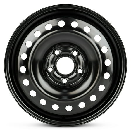 For 2008-2015 Nissan Rouge 16 Inch Painted Black Rim - OE Direct Replacement - Road Ready Car Wheel
