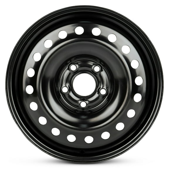 For 2008-2015 Nissan Rouge 16 Inch Painted Black Rim - OE Direct Replacement - Road Ready Car Wheel
