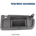 thumbnail image 2 of Left Driver and Right Passenger Side Sun Visor Atlas Gray Compatible with Honda Civic 2006 2007 2008 2009 2010 2011 Replaces # 83280-SNA-A01ZA 83230-SNA-A01ZA, 2 of 5