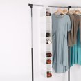 thumbnail image 2 of Mainstays 10 Compartment Closet Organizer, 10-Shelf Shoes and Other Accessories Hanging Organizer, White for Adult, 2 of 9