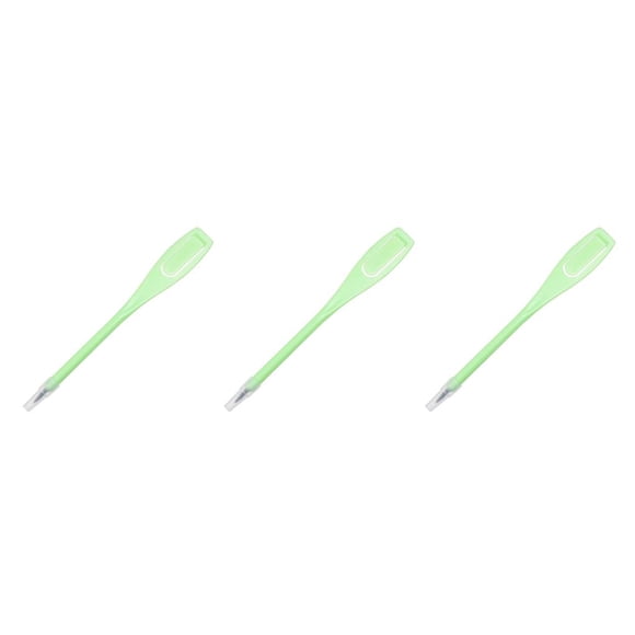 Eigraketly Paquete de 50 bolígrafos de plástico para puntuación de golf, juego de lápices de grabación, herramienta portátil, accesorios de Verde claro 3piezas