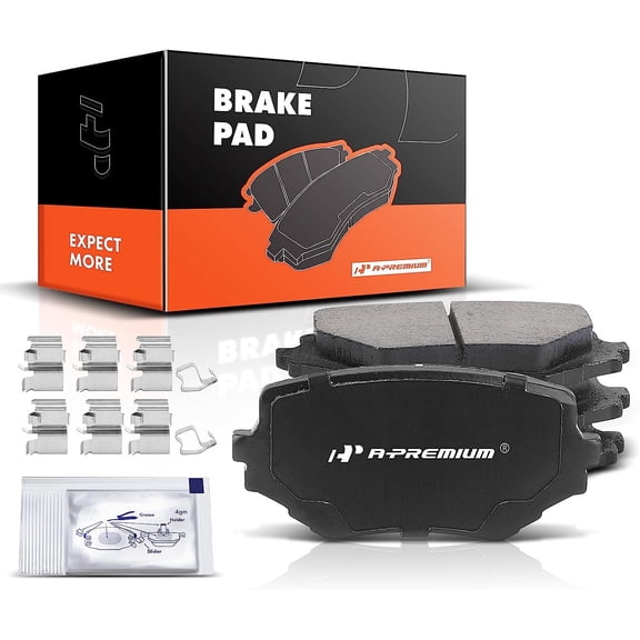 A-Premium Front Ceramic Disc Brake Pads Set Compatible with Suzuki Grand Vitara 1999-2005, XL-7 2002-2004, Sidekick 1996-1998, 4 Pcs