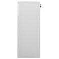 thumbnail image 2 of vidaXL Office Cabinet Light Grey 90x40x102 cm Steel, 2 of 5