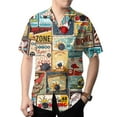 thumbnail image 5 of Bowling Vintage Funny Bowling Short Sleeve Hawaiian Shirt Funny Player Button Down Shirt, 5 of 7