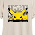 thumbnail image 3 of Pokémon - Peeking Pikachu - Juniors Muscle T-Shirt, 3 of 5