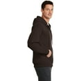 thumbnail image 2 of Port & Company Men's Classic Full-Zip Hooded Sweatshirt PC78ZH, 2 of 3
