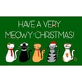 thumbnail image 3 of Torres, Melanie 14x10 Black Modern Framed Museum Art Print Titled - Christmas Cat Wishes, 3 of 5