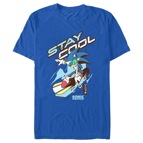 Men's Sonic the Hedgehog Winter Stay Cool Graphic T-Shirt