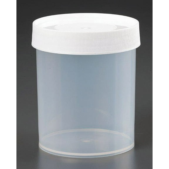 Lab Safety Supply Jars w/Cap,1000mL,PP,PK6  32V499