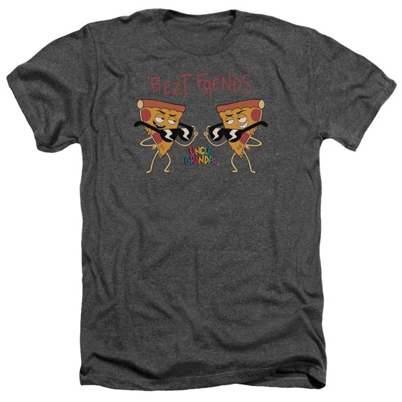 Uncle Grandpa - Bezt Frends - Heather Short Sleeve Shirt - Small