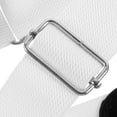 thumbnail image 3 of UPOUART Ceinture Blanche en Pu Plate Invisible Extensible Ajustable Confortable 18.5X1.4X0.1In 1Pcs, 3 of 6