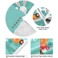 thumbnail image 2 of FMSHPON Easter Tree Skirt Colorful Eggs Bunny Xmas Christmas Tree Skirt Stand Mat for Holiday Party Decoration Indoor Outdoor 48 inches, 2 of 6