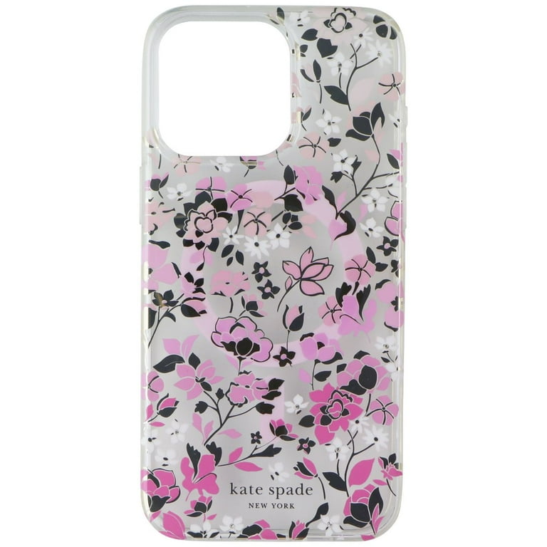 kate spade NEW YORK - 新品 ピンク フラワー iPhone15ProMax おしゃれ ケイトスペード kate spade NEW YORK - 新品 ピンク フラワー iPhone15ProMax