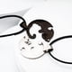 thumbnail image 3 of Collar a juego de gato para parejas Collar Yin Yang Collar de la amistad Collar de plata para mujer Collar con colgante para parejas, 3 of 5