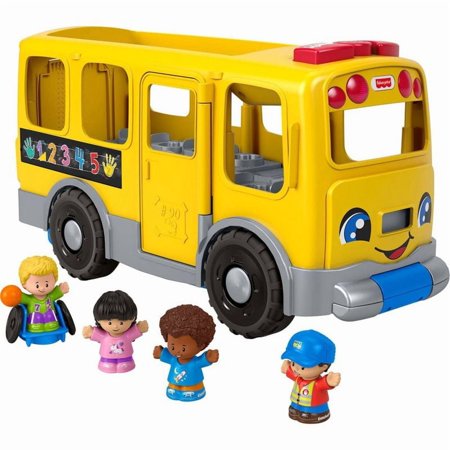 Little People Big Yellow Bus Toy