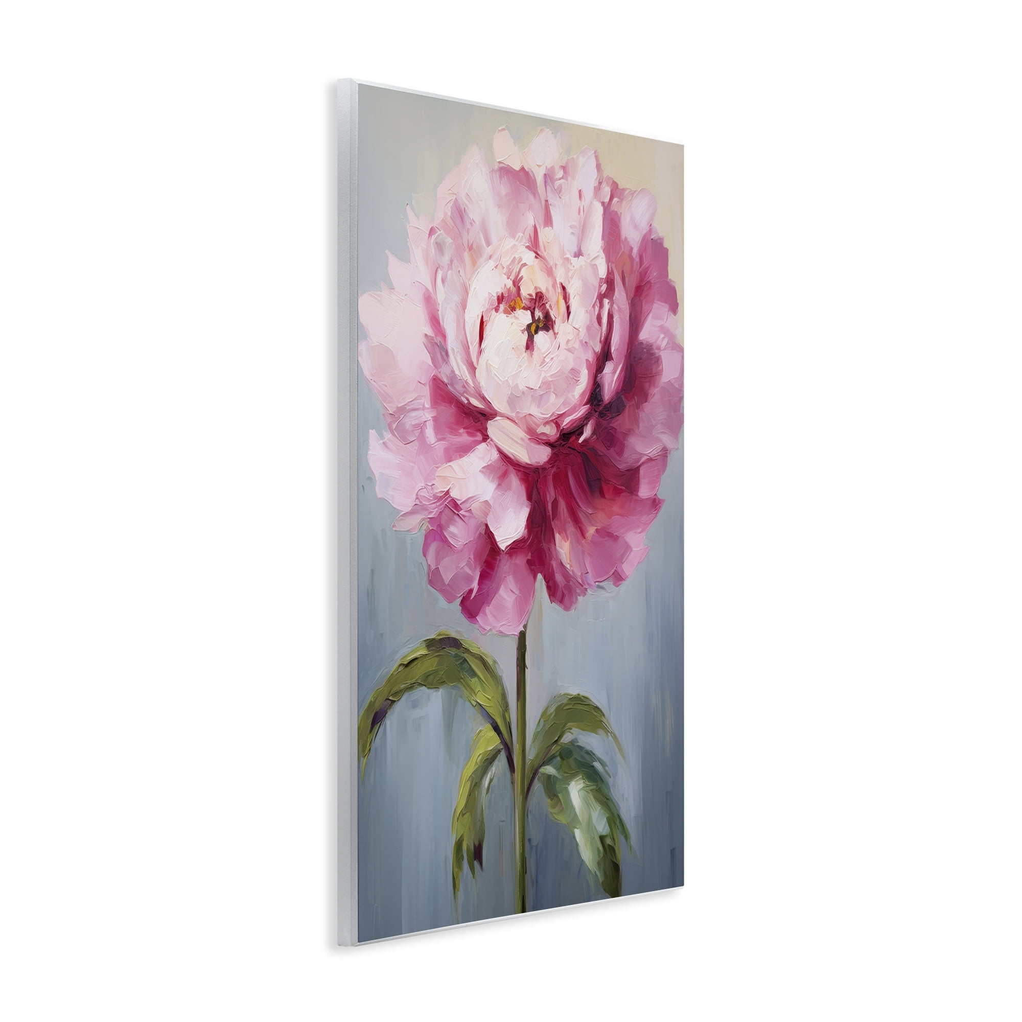 Stupell Industries Blush Pink Carnation Botanical & Floral Painting Unframed Art Print Wall Art, 13 x 19