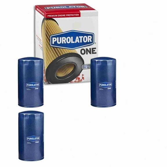 3 pc Purolator ONE PL45335 Engine Oil Filters for Oil Change Lubricant Filters Fits select: 2013-2023 RAM 2500, 1994-2012 DODGE RAM 2500