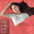 thumbnail image 3 of Juego de sábanas King Utopia Bedding, 4 piezas, microfibra coral, 3 of 6
