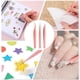 thumbnail image 3 of Pinzas para extensiones de pestañas Fyntave, 3 unidades, punta de fibra, color rosa, 3 of 7