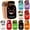 A001- Multicolor, variant on 9 Pack Halloween Treat Holders, Mason Jar Shape Paper Candy Bags, Halloween Trick Or Treat Cards for Halloween Party Favors, Decorations and Goodie Fillers