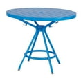 thumbnail image 1 of Safco CoGo 36" Table de Bistrot Patio en Acier Bleu, 1 of 1