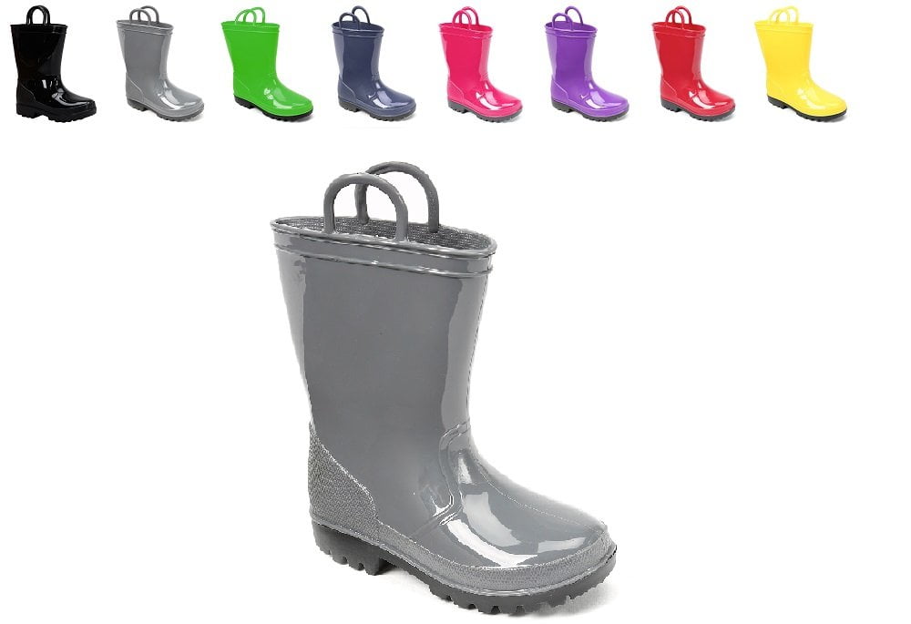 KIDS RAIN BOOTS Skadoo Toddler 5 to Big Kid 6 Girls or Boys WATERPROOF