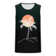 thumbnail image 3 of Camiseta sin mangas de cuello redondo para hombre, moda informal de verano, chaleco holgado, estampado deportivo, camiseta sin mangas de cuello redondo, blusa de poliéster para hombre, 3 of 3