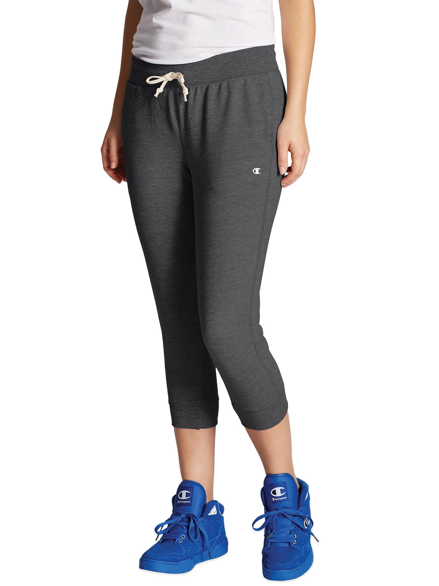 champion womens french terry capris