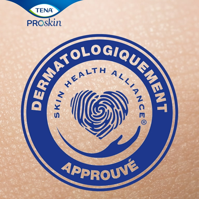 TENA ProSkin Unisex Adult Diapers, Maximum Absorbency, XL