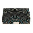 thumbnail image 1 of pitrice Embroidery Jewelry Makeup Lipstick Holder Case Claret with Mirror Black, 1 of 6