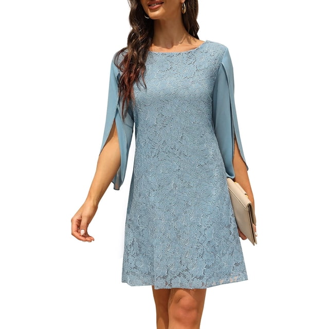 Vestido de novia COOAN para mujer, encaje, lentejuelas, lentejuelas