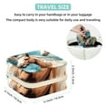 thumbnail image 5 of Horse Travel Portable Square Jewelry Organizer Box - Earring Holder, Ring, Necklace, Bracelet Storage - Suitable for Girls and Women - Jewelry Stand, Jewelry Boxes, 5 of 6