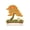 Orange (Fall), variant on Bonsai Tree Hard Enamel Lapel Pin - Clayton Jewelry Labs