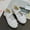 White, variant on Dpytoraw Girls' Bow Sneakers With Closure Sequined Flat Shoes For Dance And Daily Wear Girls Athletic Shoes Size Blue 4-4.5 Years