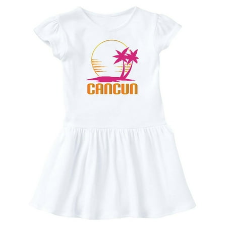 

Inktastic Cancun Mexico Sunset Gift Baby Girl Dress
