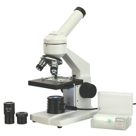 AmScope 40X-1000X Biological Science Student Compound Microscope