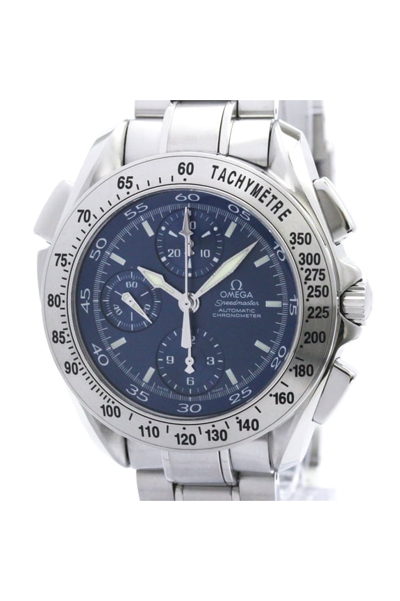 Pre-Owned OMEGA Speedmaster Split Second Steel Automatic Watch 3540.80 Polished