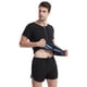 thumbnail image 1 of Hombres Chaleco De Sudor Adelgazamiento Sauna Entrenamiento Camiseta Sin Mangas Cremallera Body Sculpting Ropa Para Correr Baloncesto Boxeo Vogacara OD014817-05, 1 of 6