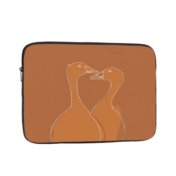 Laptop Sleeve Bag Compatible For iPad MacBook Air Pro Tablet Computer PC notebook Protective Fit in 10/12/13/14/15/16/17 inch Size Goose