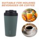 thumbnail image 3 of Botella de viaje para café con tapa, aislante, para café helado, para hombres y mujeres, 380 ml, 3 of 8