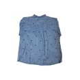 thumbnail image 2 of Style & Co Cotton Embroidered Chambray Shirt, Created for, motif chamb, Size L, 2 of 2